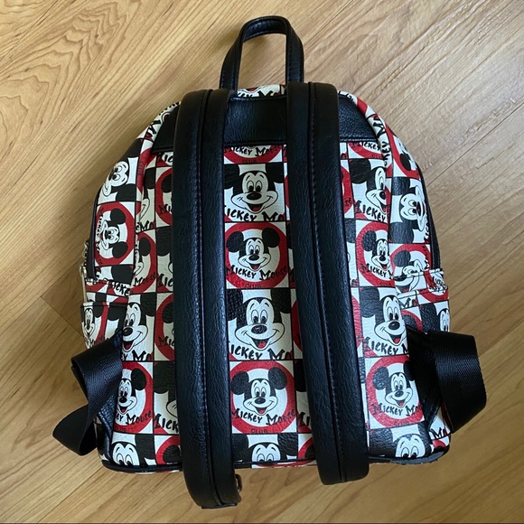 SOLD! - LOUNGEFLY - Mickey Mouse Mini Backpack - Picture 2 of 6